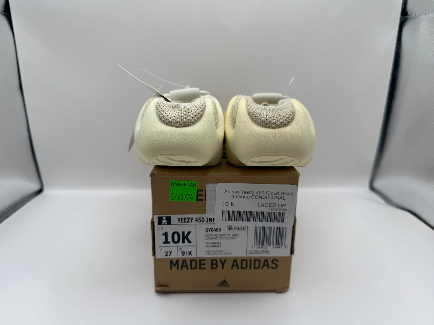 Adidas Yeezy 450 Cloud White (Infants) CONDITIONAL