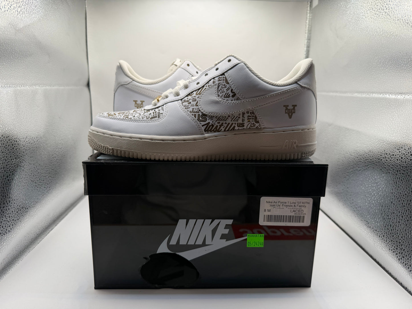 Nike Air Force 1 Low '07 KITH 'Just Us' Friends & Family Custom Conditional