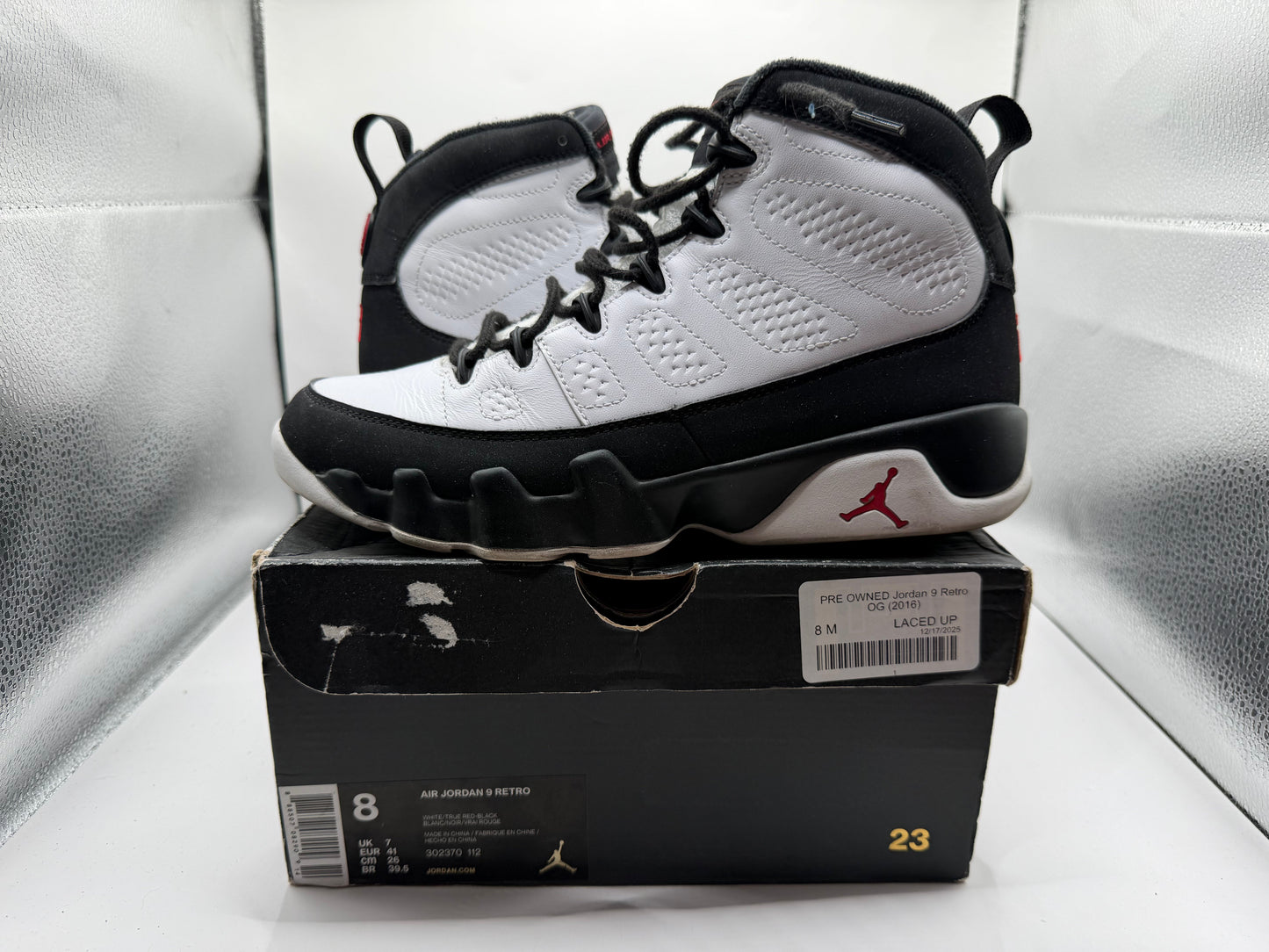 PRE OWNED Jordan 9 Retro OG (2016)