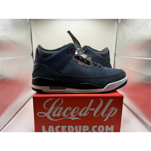 PRE OWNED Jordan 3 Retro Levi’s Indigo NO BOX