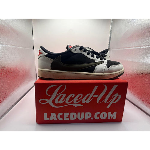 PRE OWNED Jordan 1 Retro Low OG SP Travis Scott Olive (Women's) NO BOX