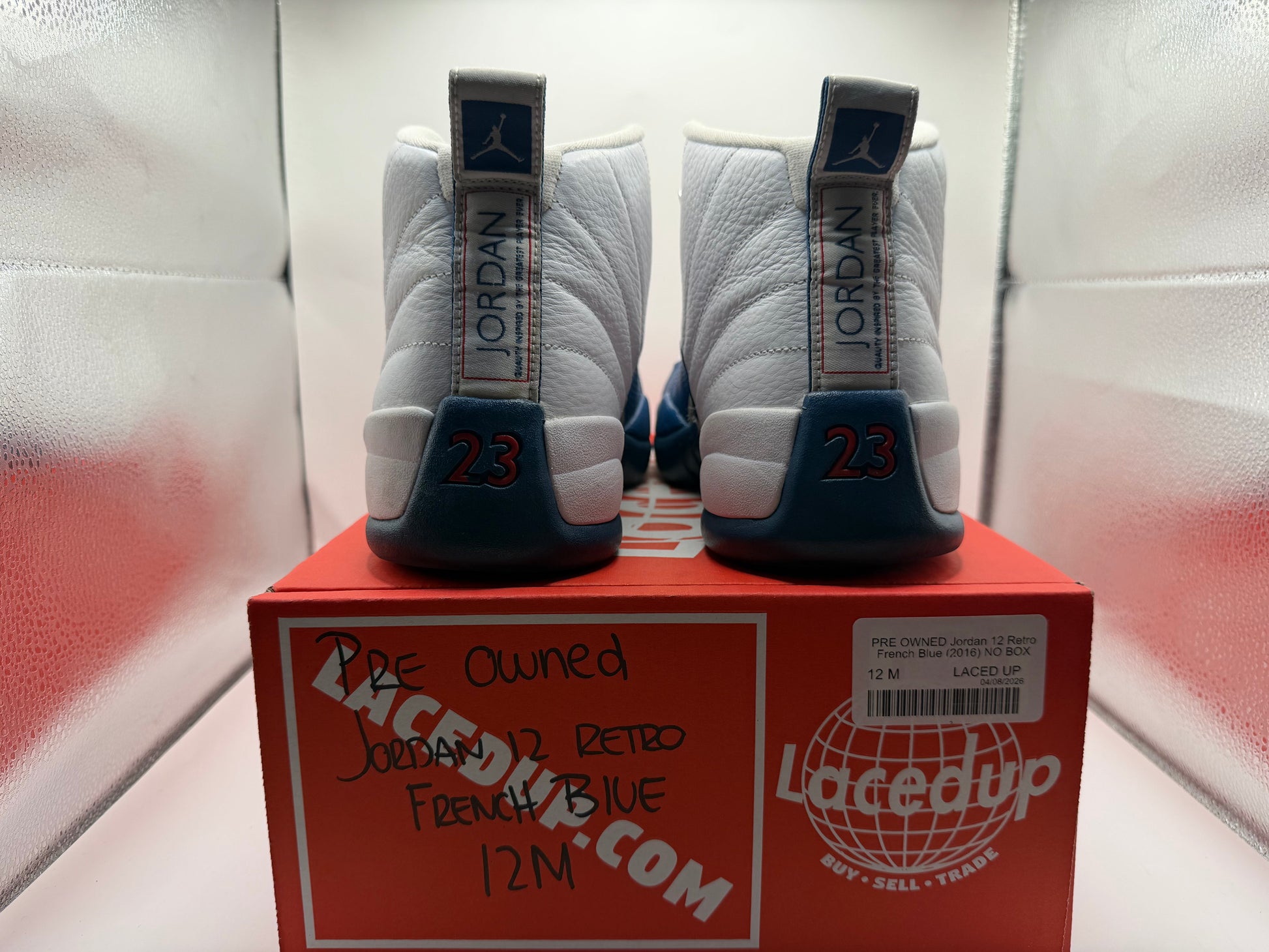 PRE OWNED Jordan 12 Retro French Blue (2016) NO BOX