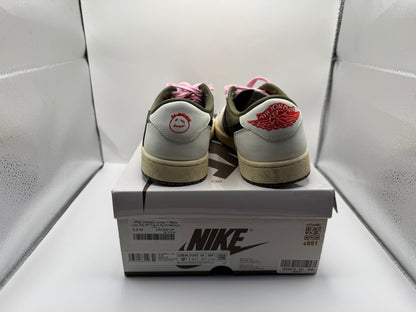 PRE OWNED Jordan 1 Retro Low OG SP Travis Scott Medium Olive