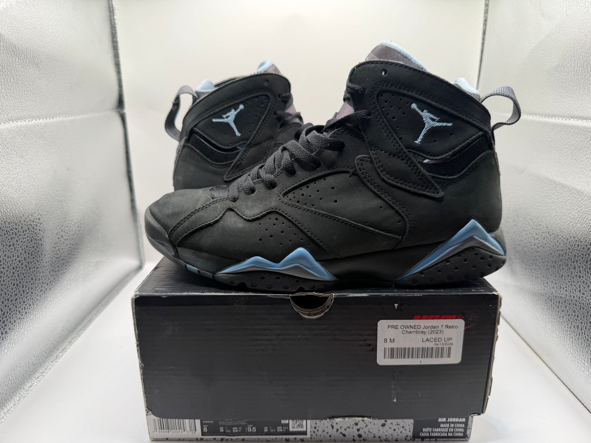 PRE OWNED Jordan 7 Retro Chambray (2023)
