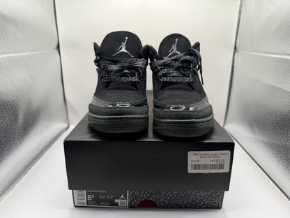 PRE OWNED Jordan 3 Retro Black Cat (2025)