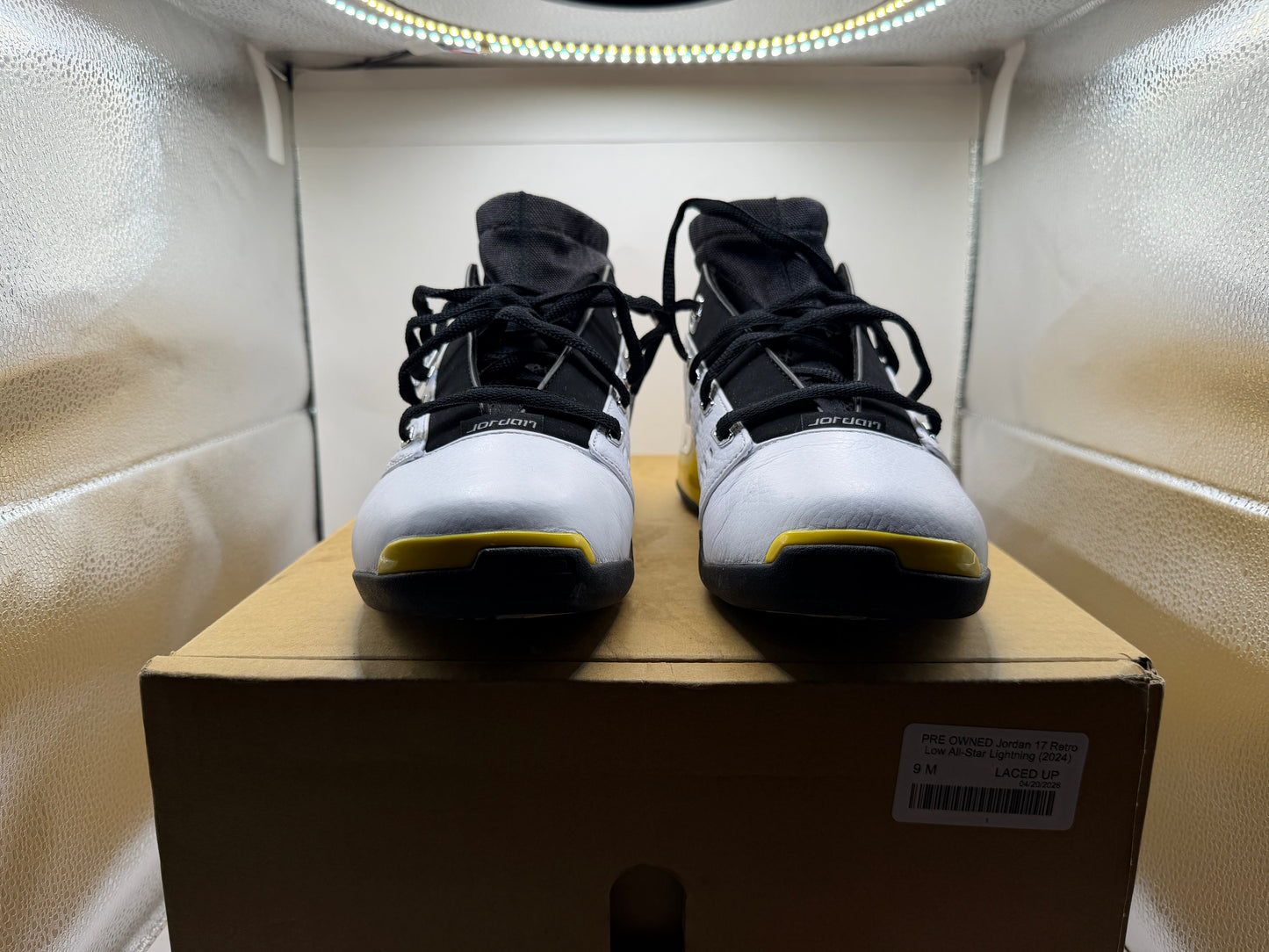 PRE OWNED Jordan 17 Retro Low All-Star Lightning (2024)
