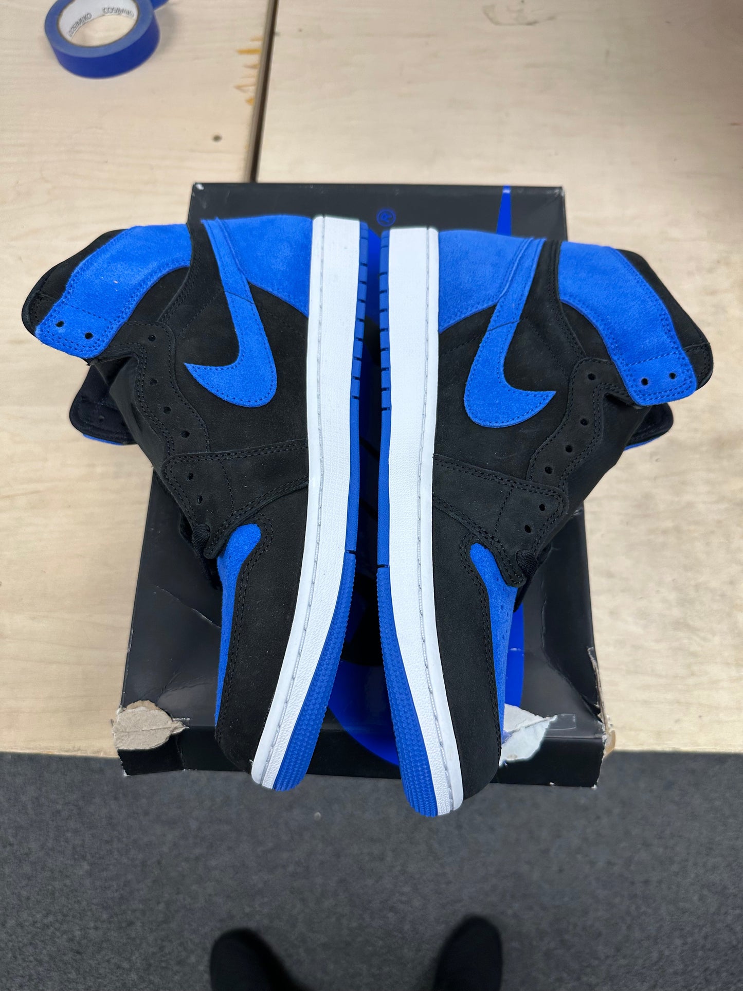 Air Jordan Retro 1 High OG Royal Reimagined (DAMAGED BOX)