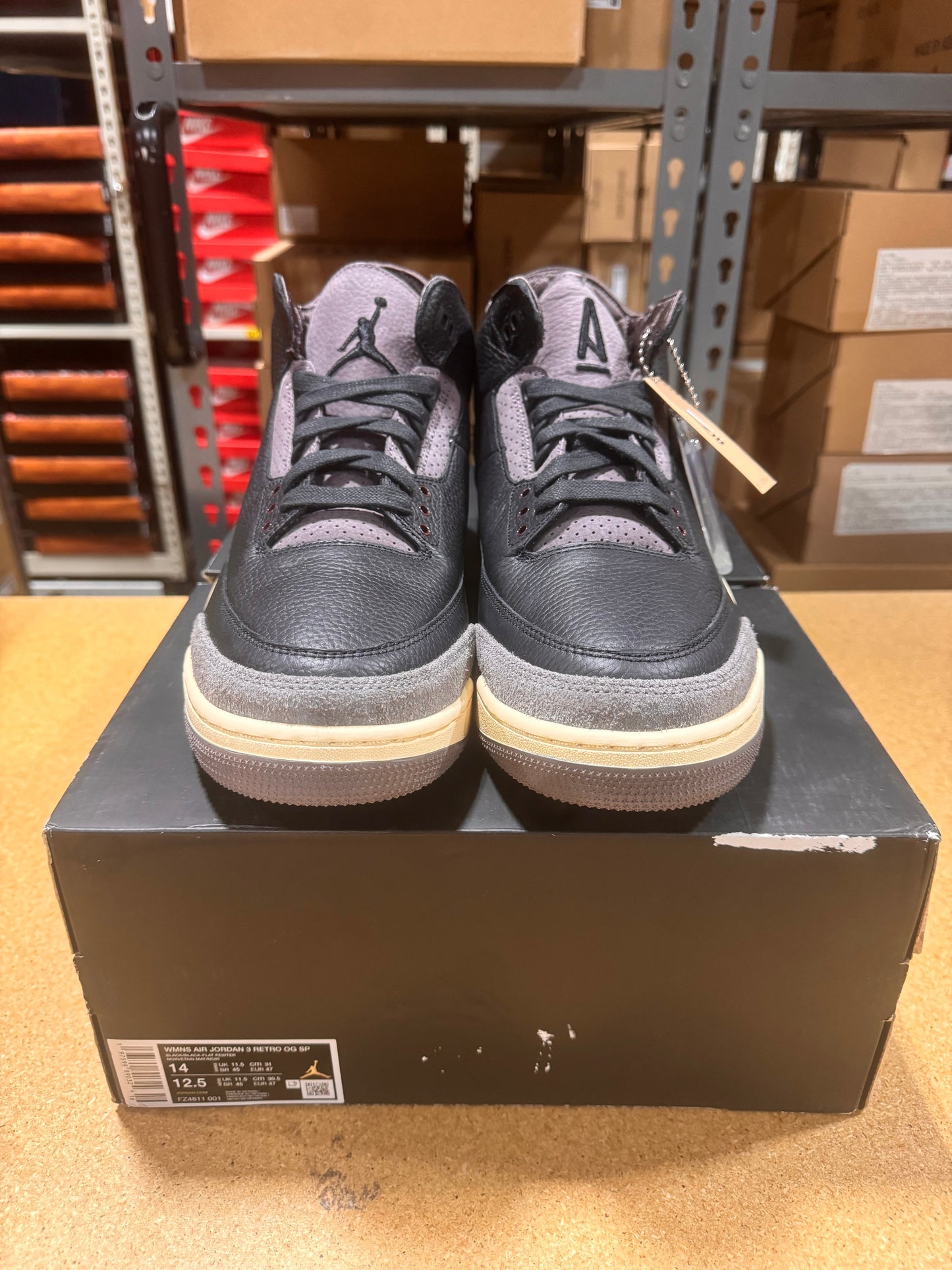 PRE OWNED Air Jordan 3 Retro A Ma Maniére While You Were Sleeping W *Conditional*