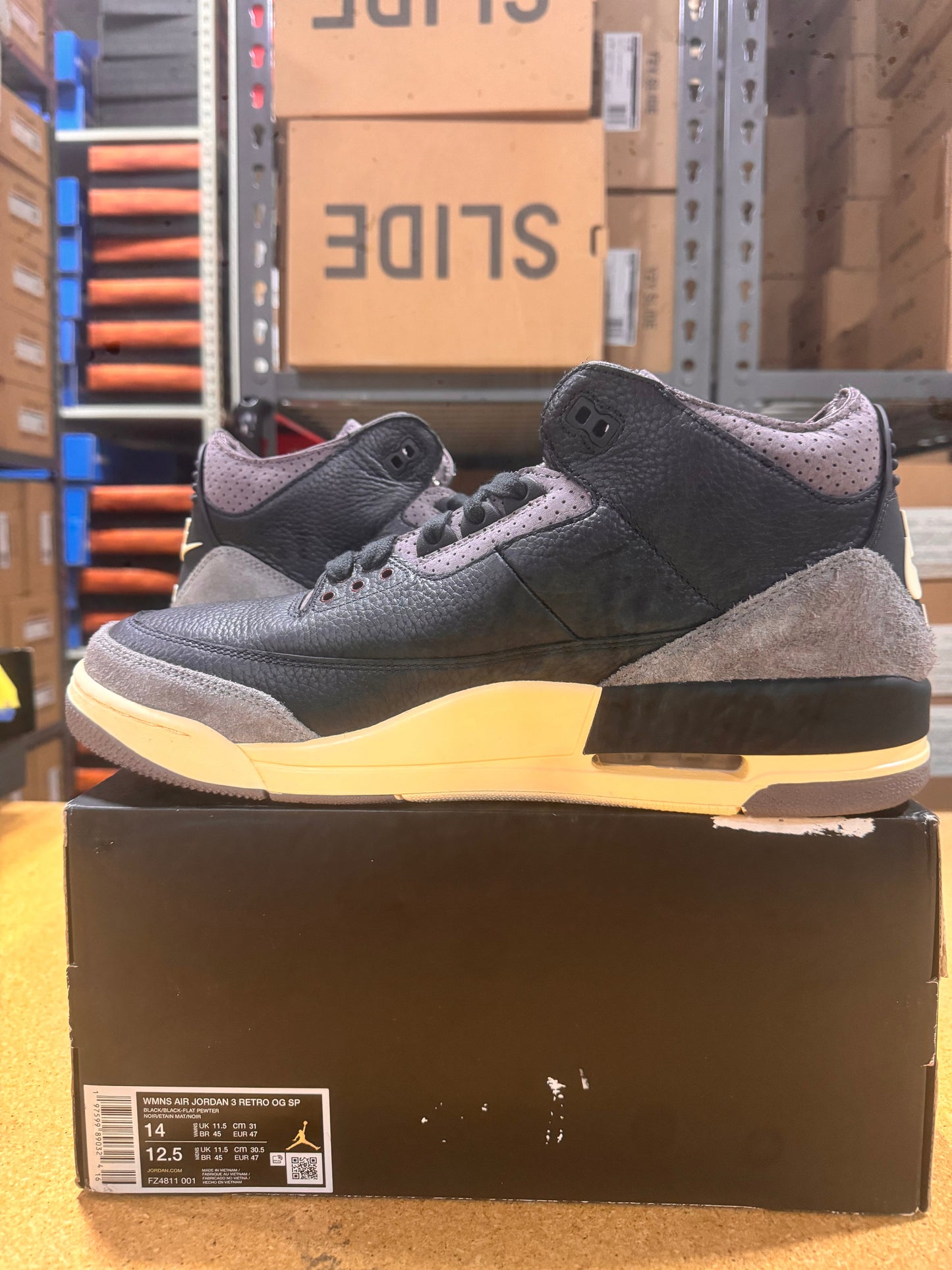 PRE OWNED Air Jordan 3 Retro A Ma Maniére While You Were Sleeping W *Conditional*