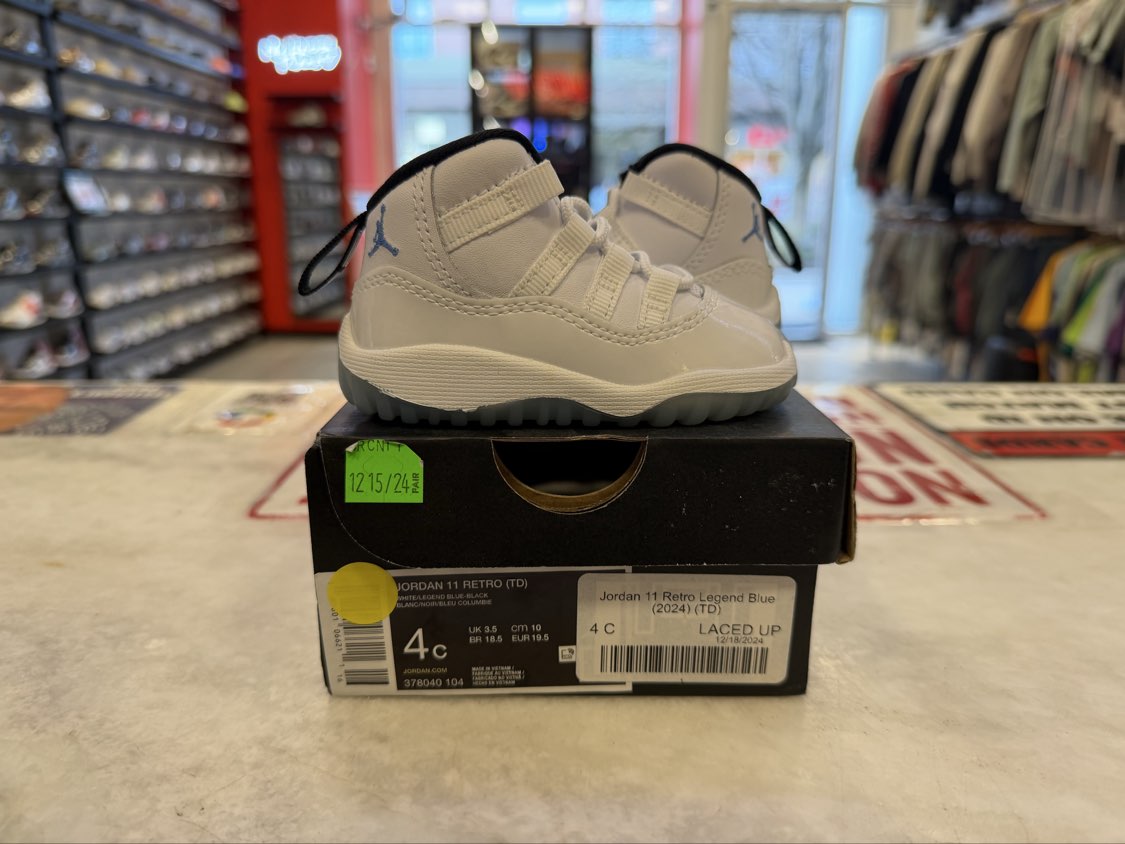 *Conditional*  Jordan 11 Retro Legend Blue (2024) (TD)