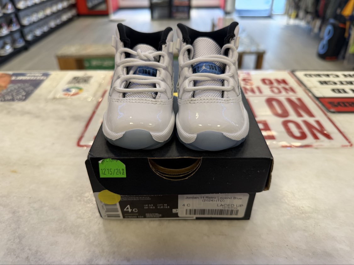 *Conditional*  Jordan 11 Retro Legend Blue (2024) (TD)
