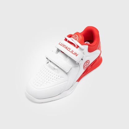 LUXIAOJUN - PowerPro Weightlifting Shoes (Red and White)
