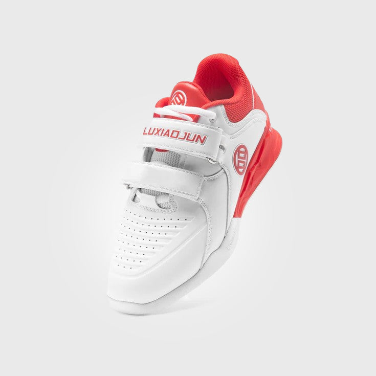 LUXIAOJUN - PowerPro Weightlifting Shoes (Red and White)