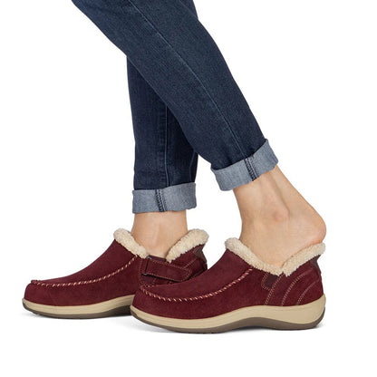 Women's Wide Fit Orthofeet 80042 Lorin Hands-free Shoes