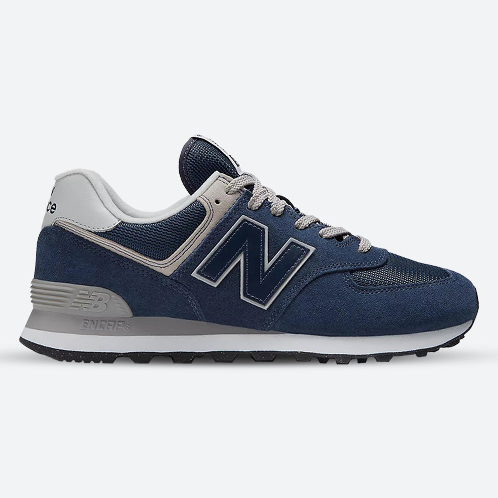 Women's Wide Fit New Balance ML574EVN Walking/Running Trainers - Exclusive - Navy ENCAP