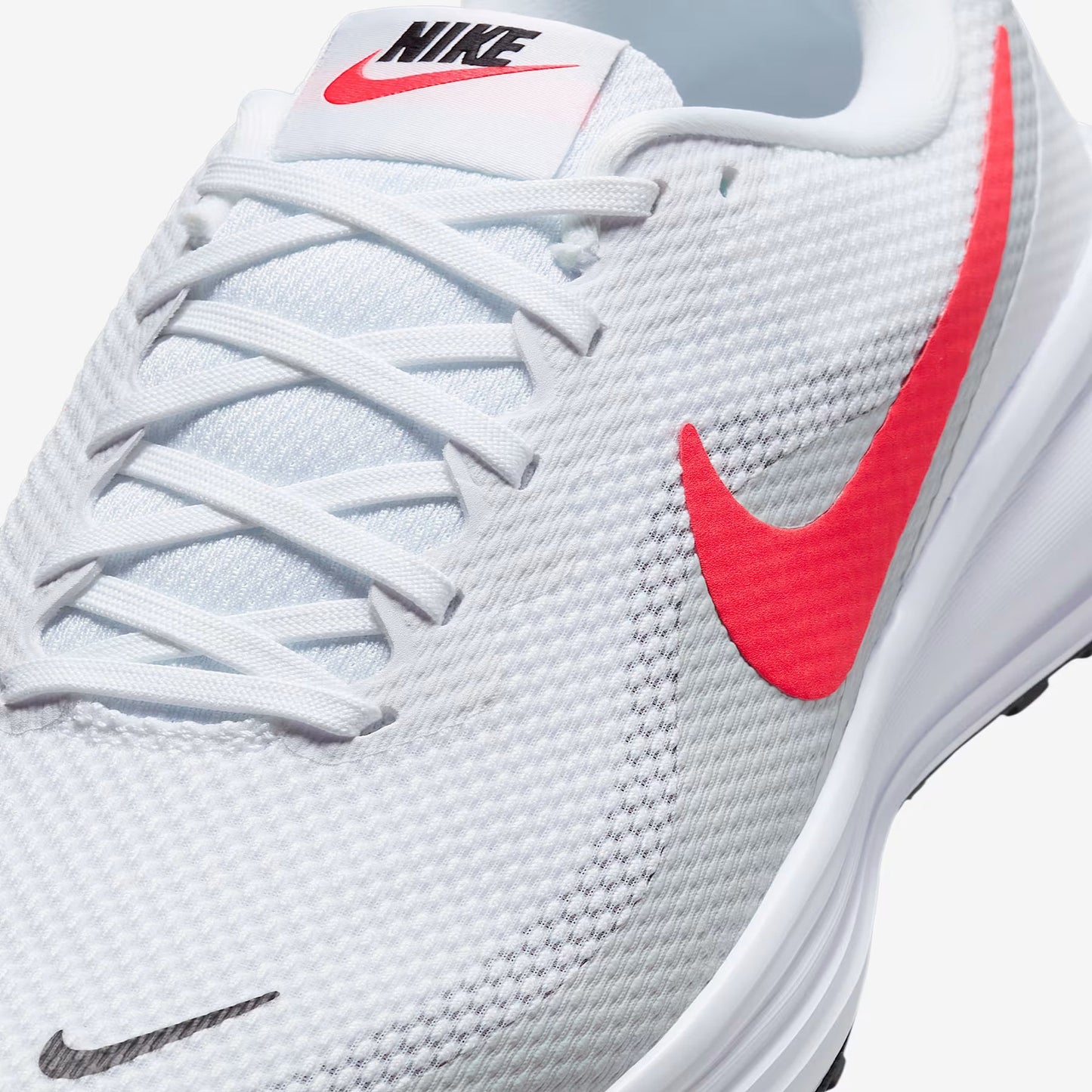 Women's Wide Fit Nike HQ1996-100 Revolution 8 Running Trainers