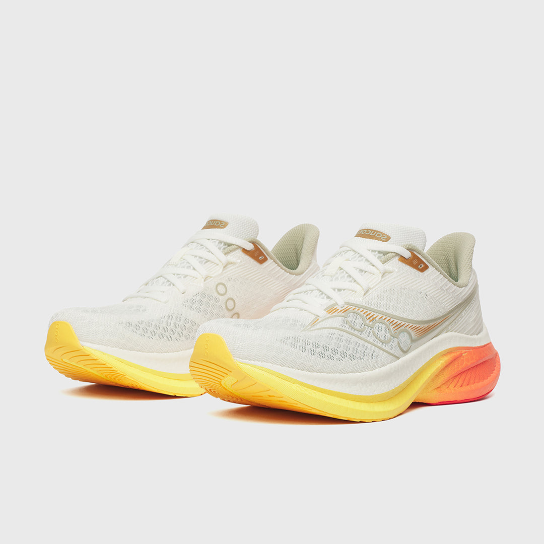 SAUCONY - ENDORPHIN SPEED 5 - MEN'S - IVORY/FIRE