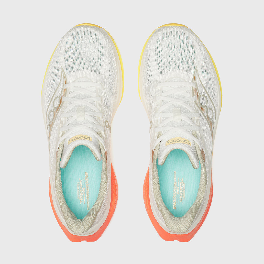 SAUCONY - ENDORPHIN SPEED 5 - MEN'S - IVORY/FIRE