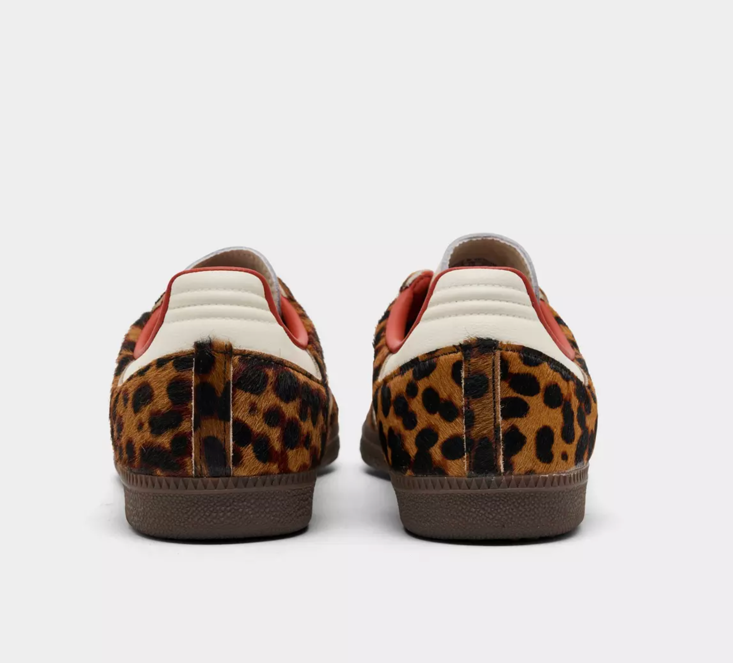 Adidas Samba OG Red Leopard (Women's)