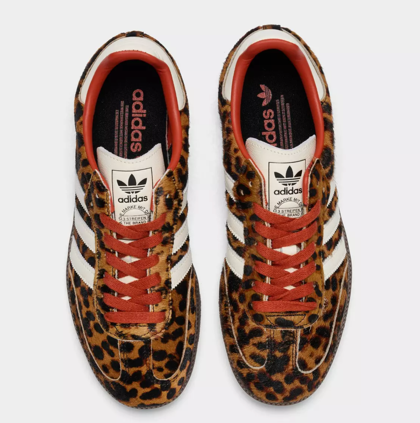 Adidas Samba OG Red Leopard (Women's)