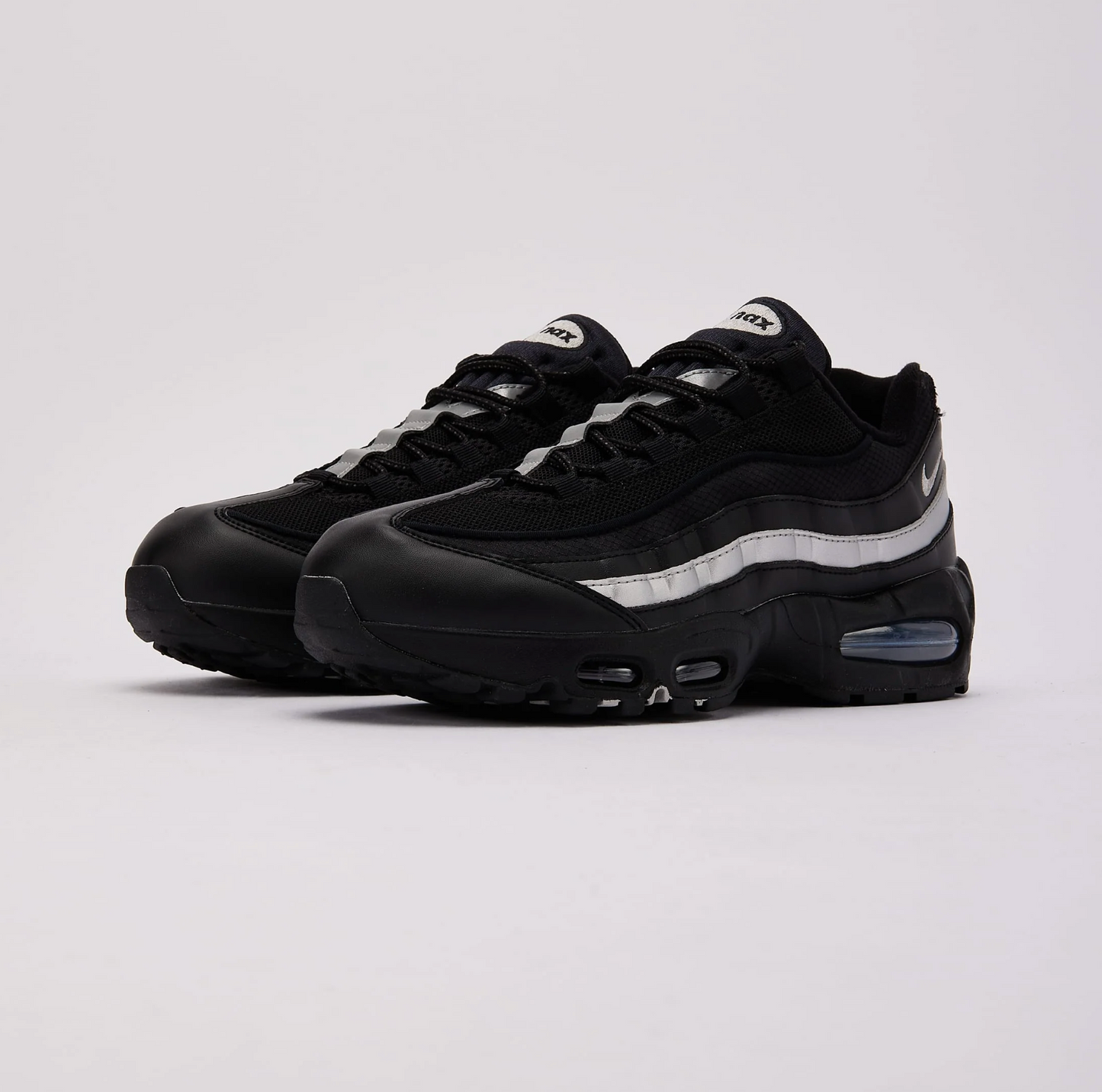 Nike Air Max 95 OG Big Bubble Black White Metallic Silver