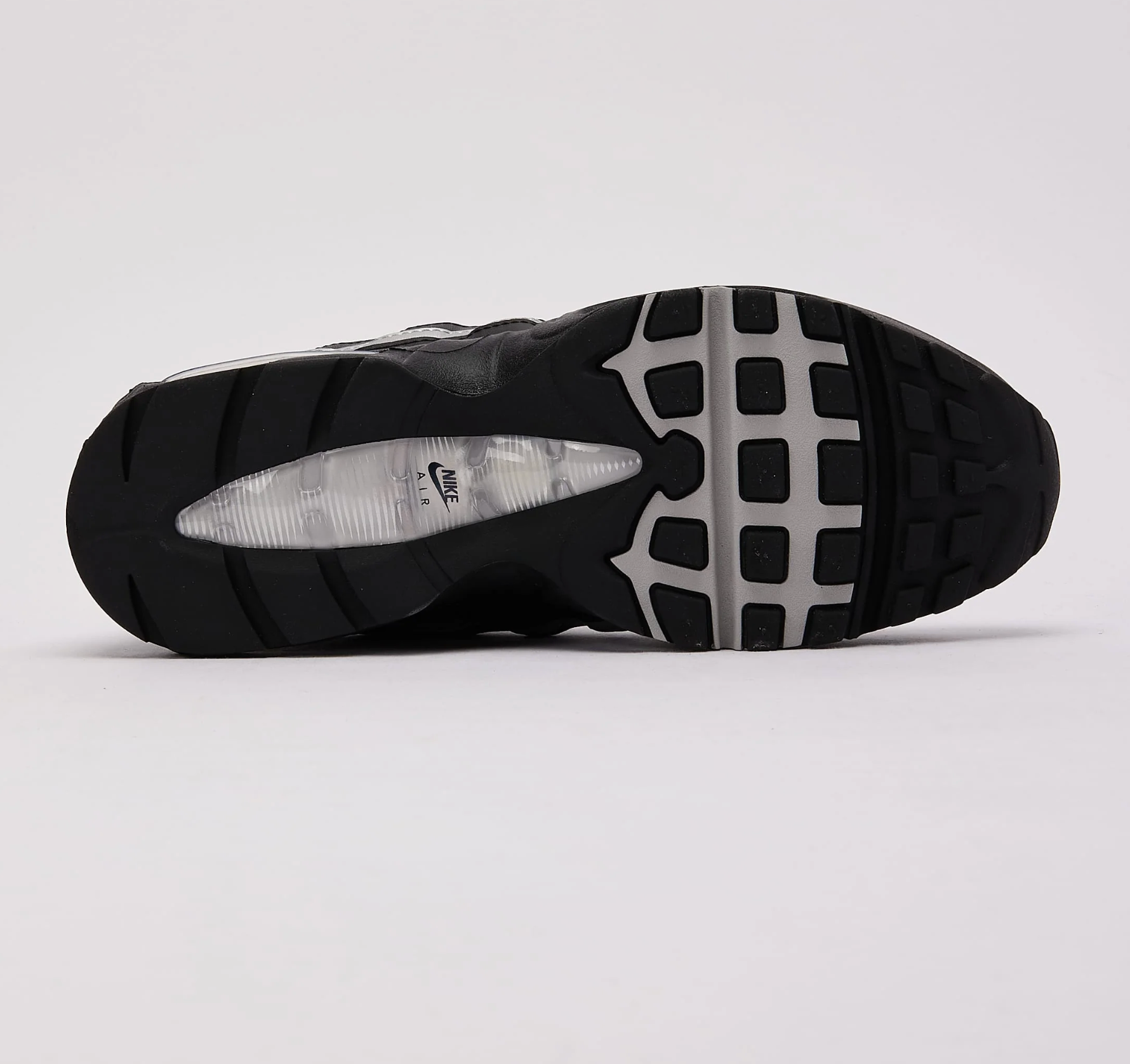 Nike Air Max 95 OG Big Bubble Black White Metallic Silver