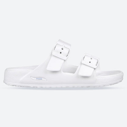 Women's Wide Fit Skechers 111590 Foamies Arch Fit Cali Breeze 2.0 Slippers
