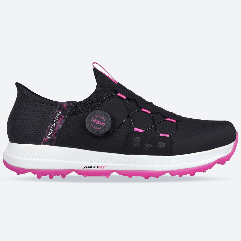 Women's Wide Fit Skechers 123062 Slip-ins Waterproof Go Golf Elite 5 Trainers