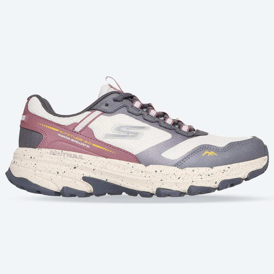Women's Wide Fit Skechers 129525 Gorun Trail Altitude 2.0 Ravine Trainers