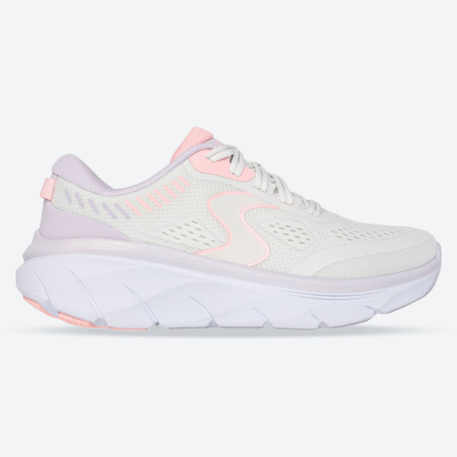 Women's Wide Fit Skechers 150007 D'lux Walker 2.0 Active Pace Trainers