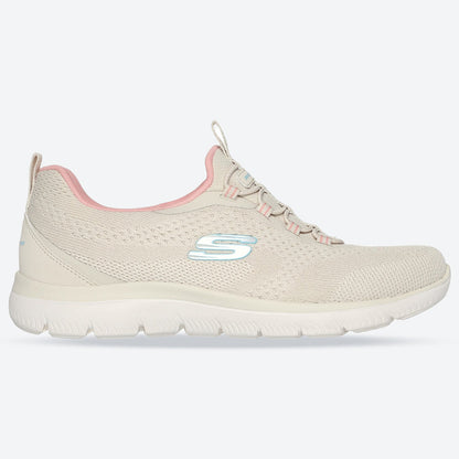 Women's Wide Fit Skechers 150120 Summits New Nature Trainers