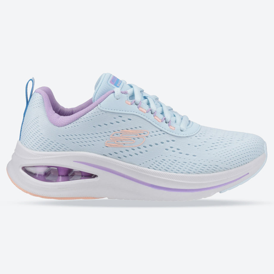 Women's Wide Fit Skechers 150131 Skech Air Meta - Aired Out Trainers