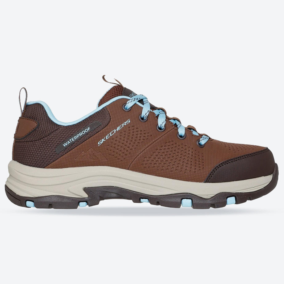 Women's Relaxed Fit Skechers 180119 Waterproof Trego Trail Destiny Trainers