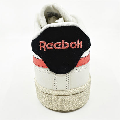 Reebok Club C Revenge Chalk Semi Orange Flare Mens Size 13 Athletic Sneaker