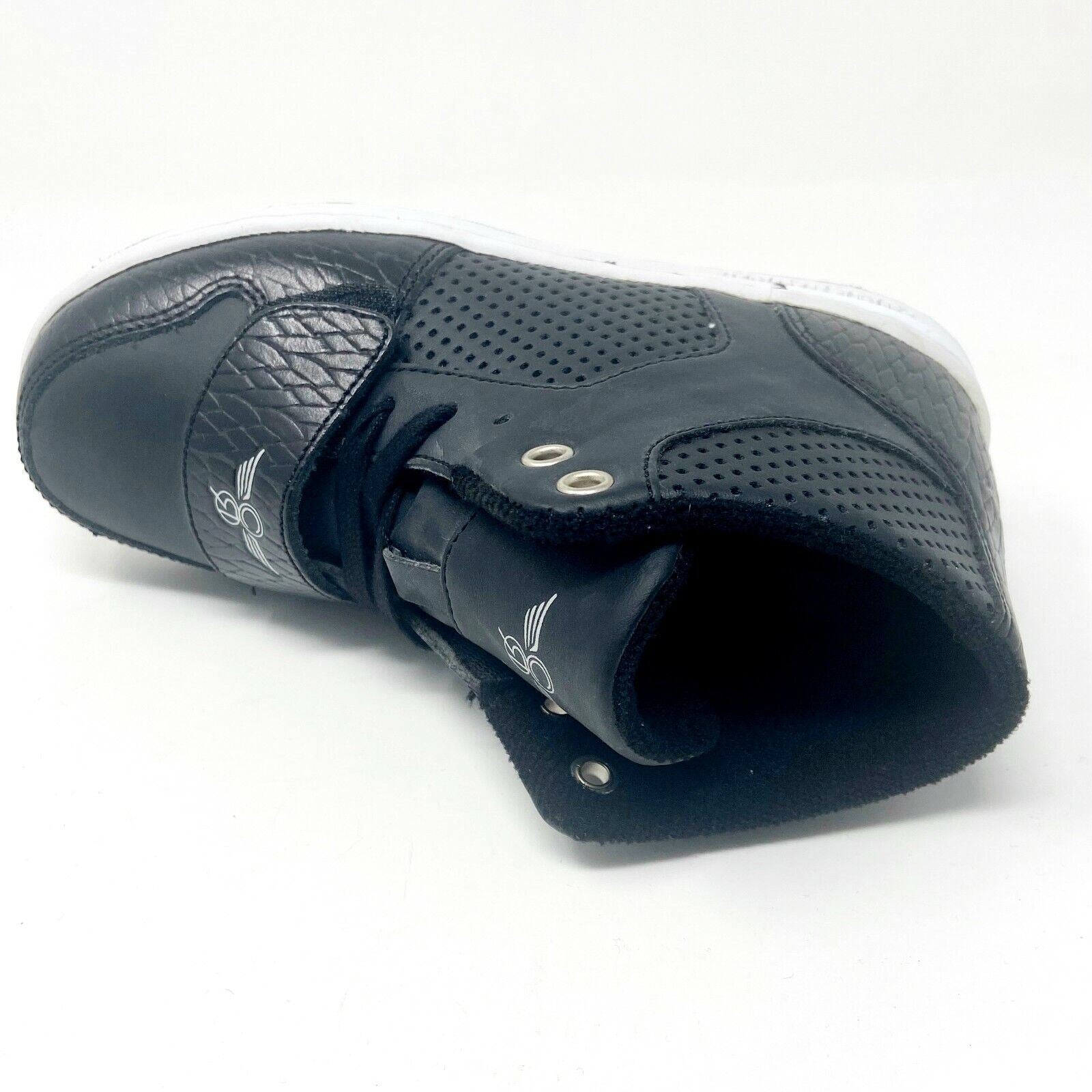 Creative Recreation Cesario Black Woven Youth Kids Sneakers