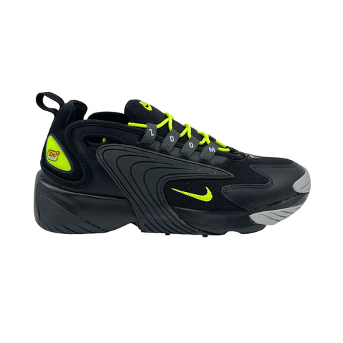 Nike Zoom 2K Black Volt Anthracite Mens Athletic Sneaker