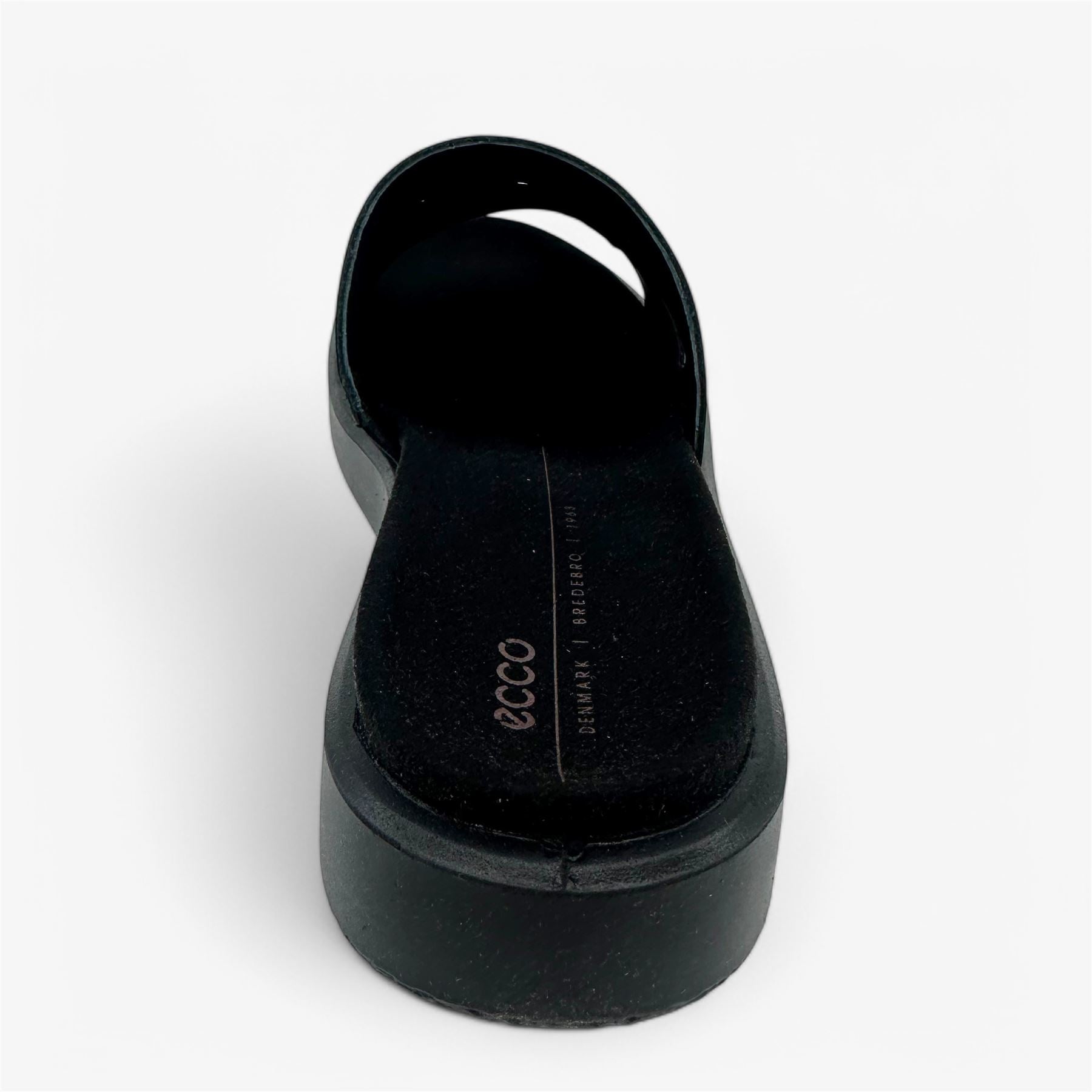 ECCO Flowt Black Womens Sandal Slide