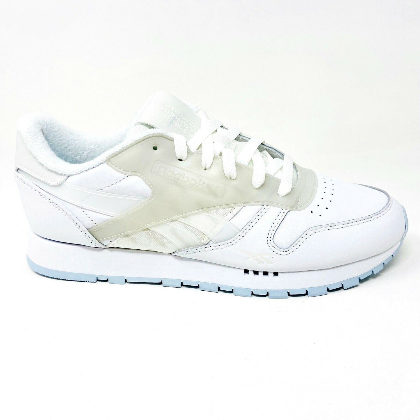 Reebok Classic Leather ATI White Grey Womens Size 9 Casual Sneakers FU6865