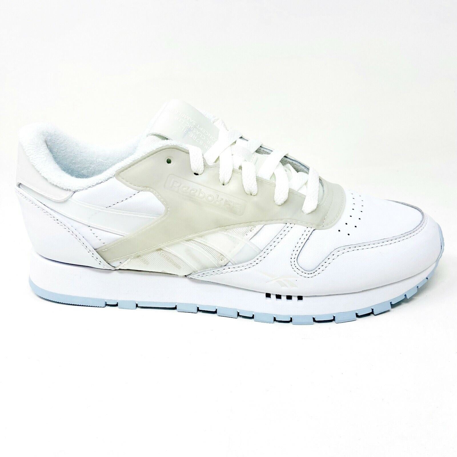 Reebok Classic Leather ATI White Grey Womens Size 9 Casual Sneakers FU6865