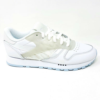 Reebok Classic Leather ATI White Grey Womens Size 9 Casual Sneakers FU6865