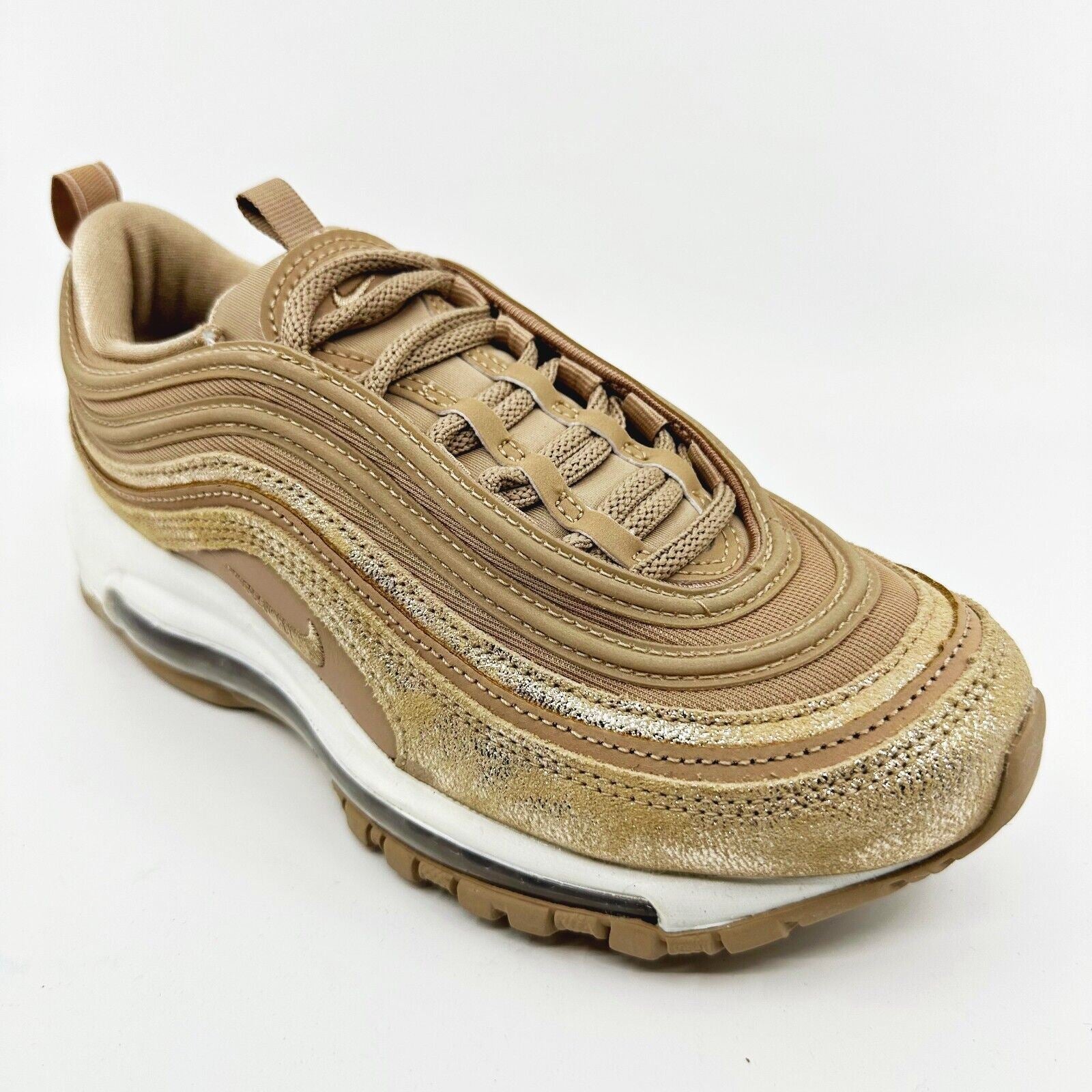 Nike Air Max 97 Hemp Summit White Womens Size 6 Trainers Sneakers