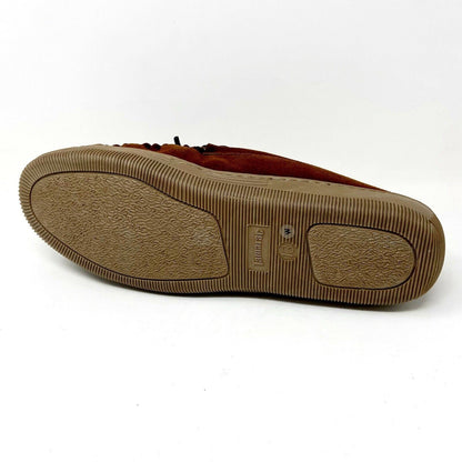 Tamarac Mens Camper Allspice Cowhide Moccasin Slip On Slippers