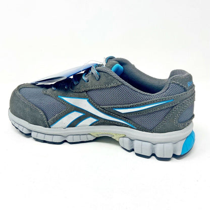 Reebok Work Ketia Grey Blue Oxford Womens Composite Toe Sneakers RB446