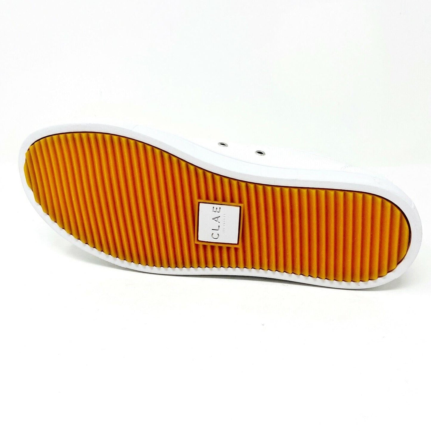 Clae Herbie Textile White Mens Premium  Sneakers