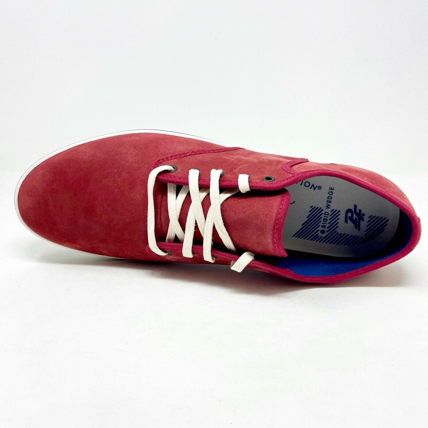 PF Flyers Exeter Burgundy White Mens Retro Casual Sneakers PM12OB1E