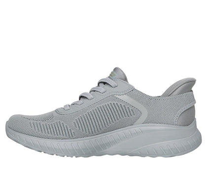 Women's Wide Fit Skechers 117497W Slip-ins Sport Squad Chaos Trainers