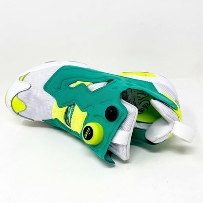 Reebok Instapump Fury OG MU White Emerald Green Mens Basketball Sneakers FP2571