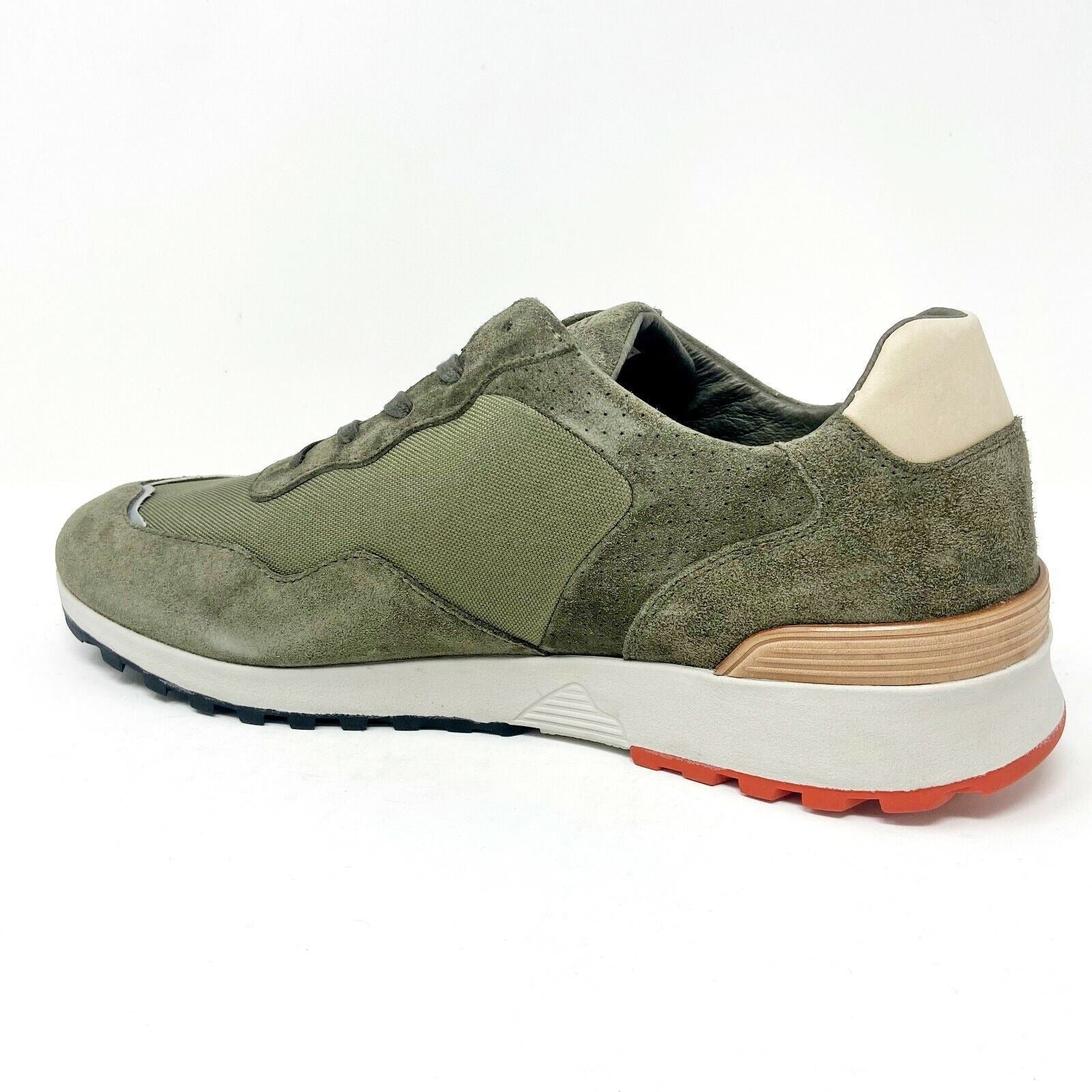 Clae Hayden Hiking Green Suede Mens Premium Casual Sneakers