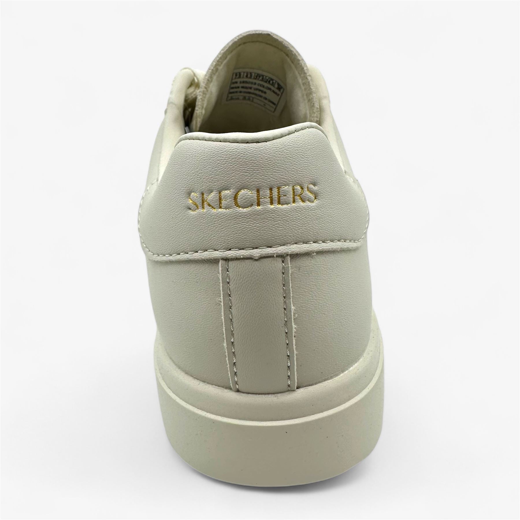 Skechers Eden LX Soft Shades Natural Womens Athletic Court Classics Sneaker