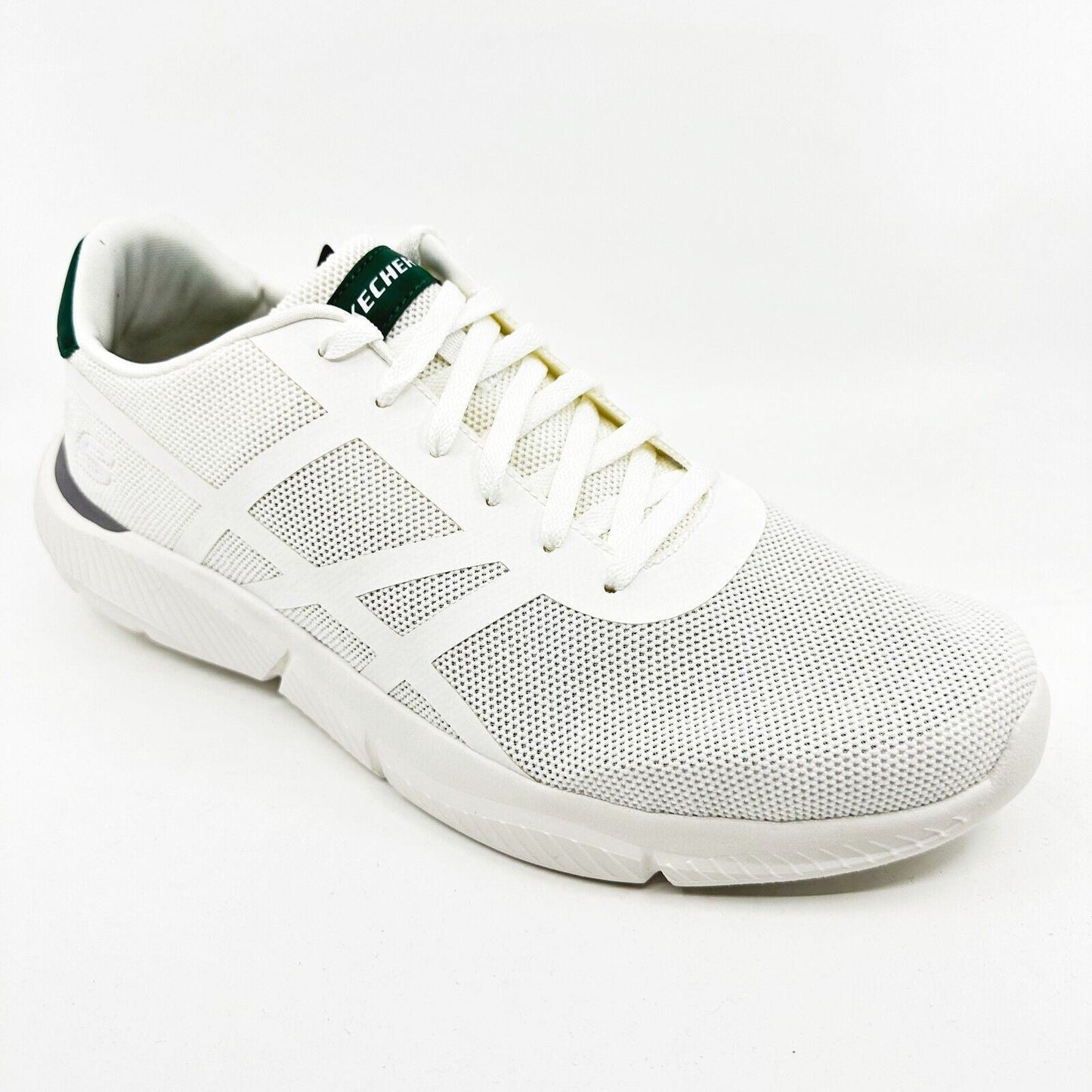 Skechers Streetwear Ladero White Green Mens Size 13 Athletic Sneakers